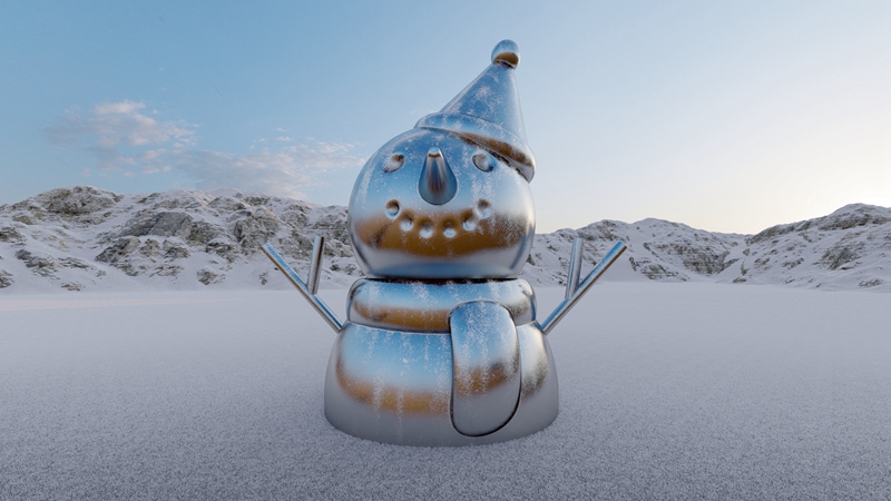 snowman sculpture - YouFine Sculpture