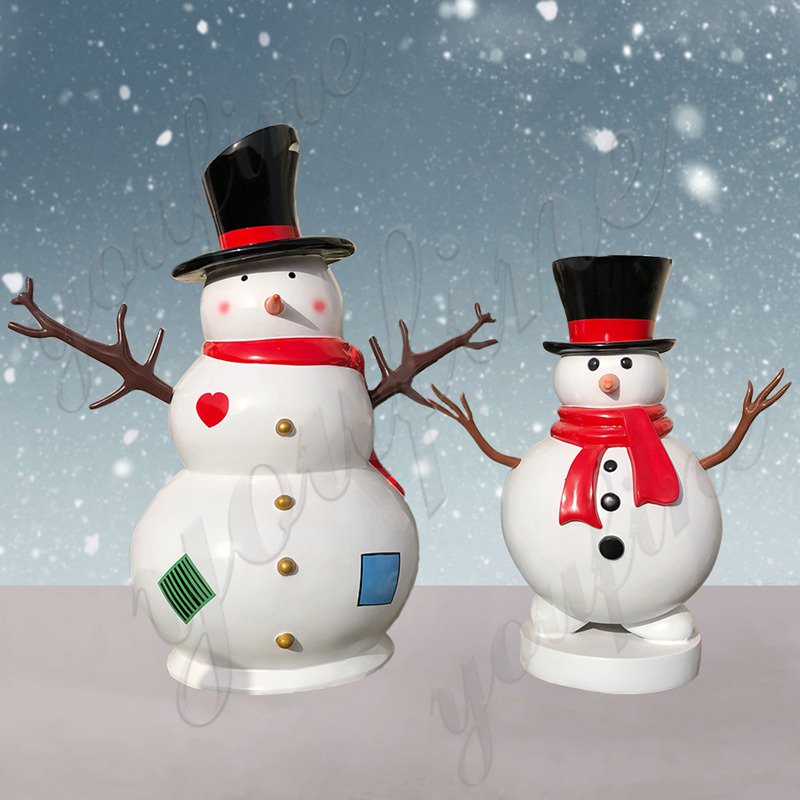 snowman sculpture-YouFine Sculpture