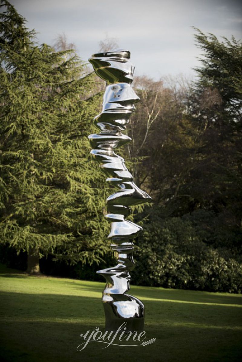 stainless steel Tony Cragg Sculpture