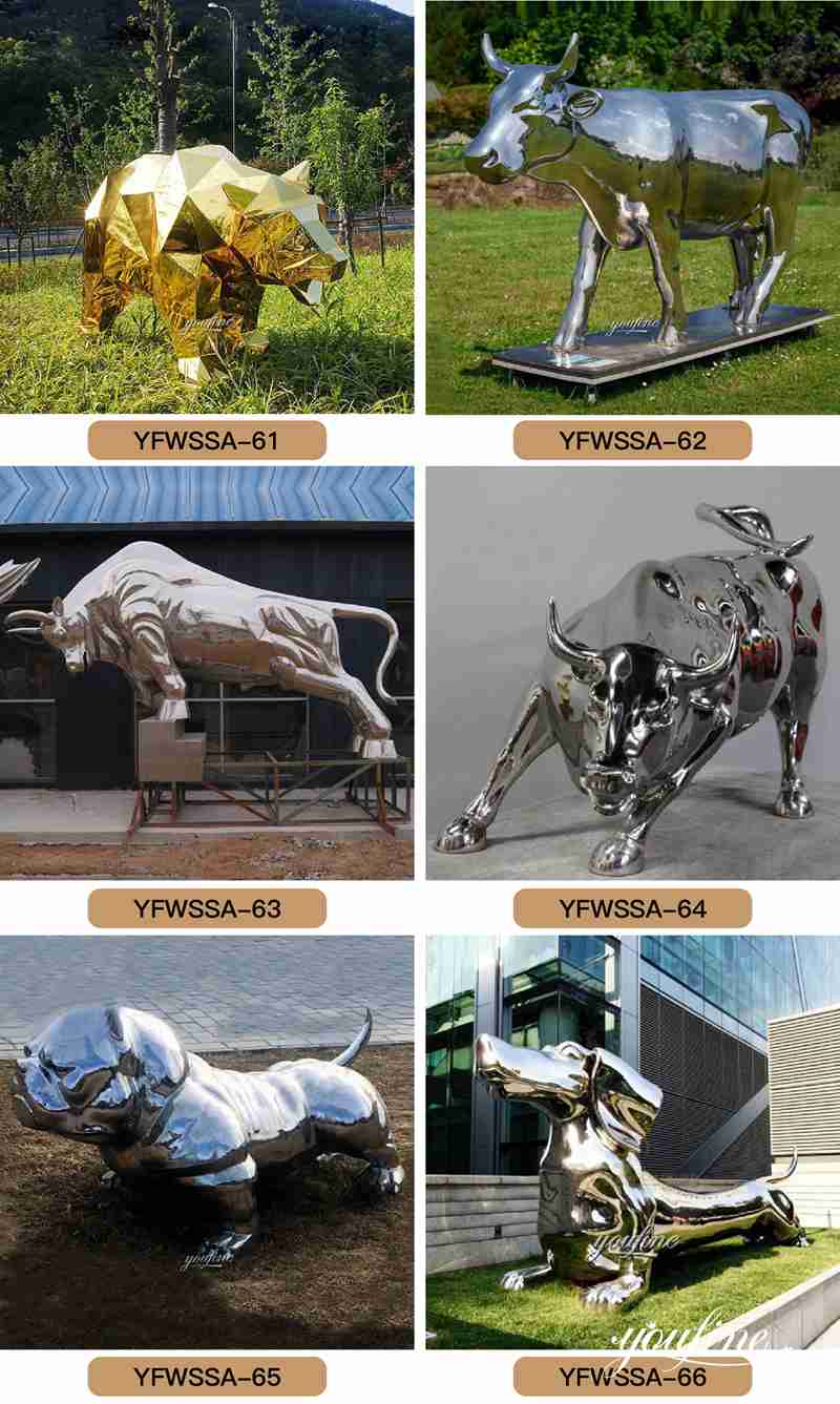 stainless steel animal sculpture - YouFine Sculpture (