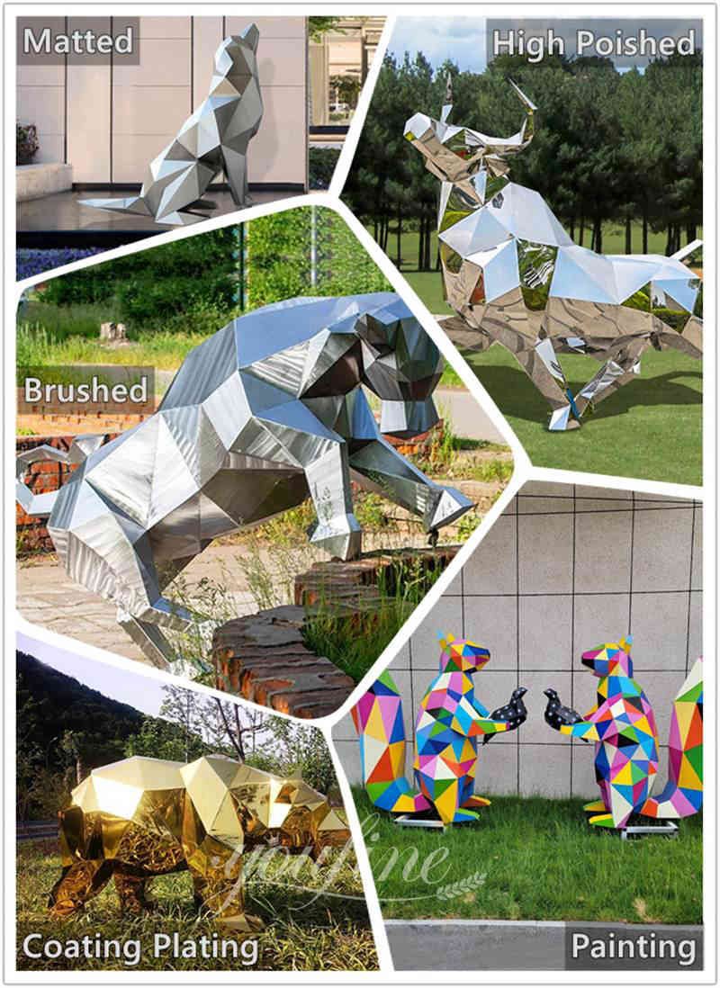 stainless steel animal sculpture - YouFine Sculpture (3)