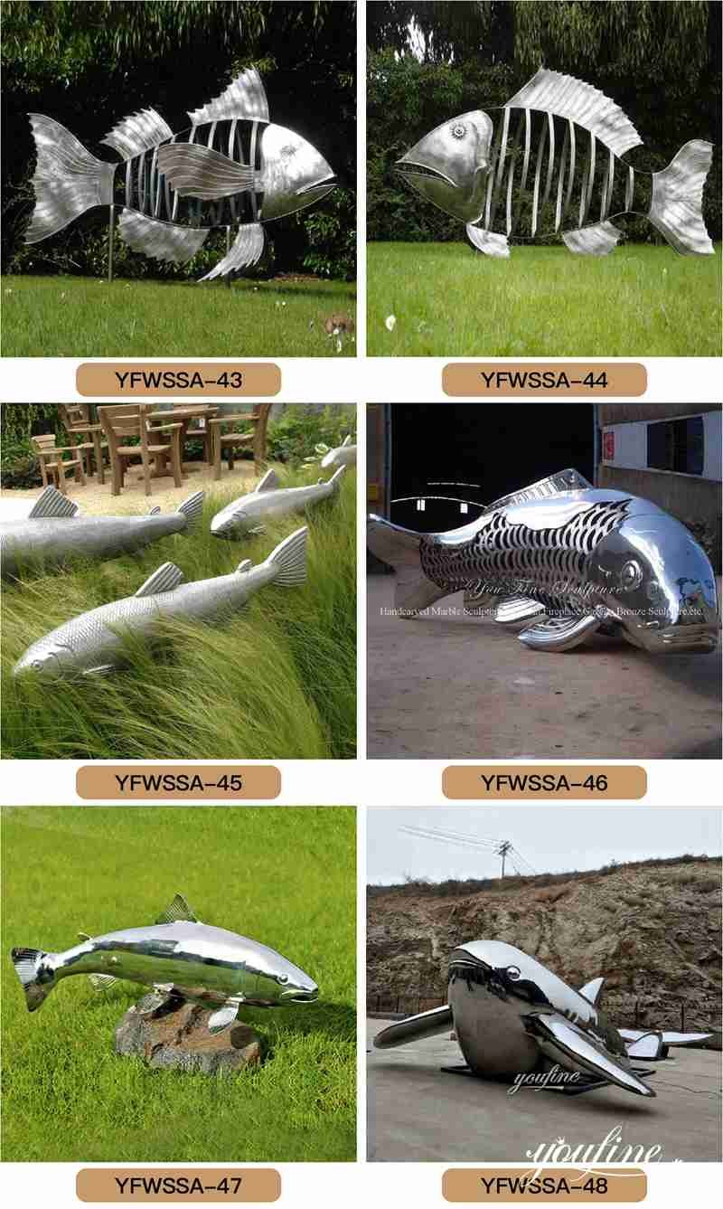 stainless steel animal sculpture - YouFine Sculpture (