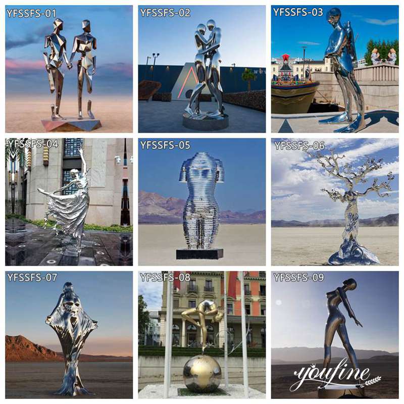 stainless steel figure statue - YouFine Sculpture (1)