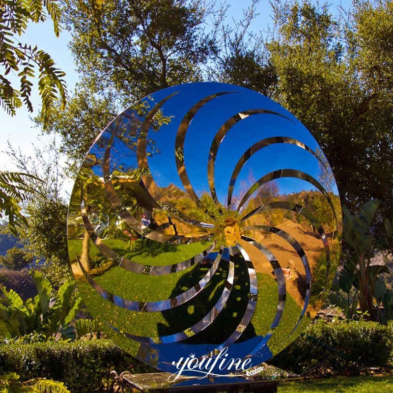 stainless steel garden sculpture-YouFine Sculpture