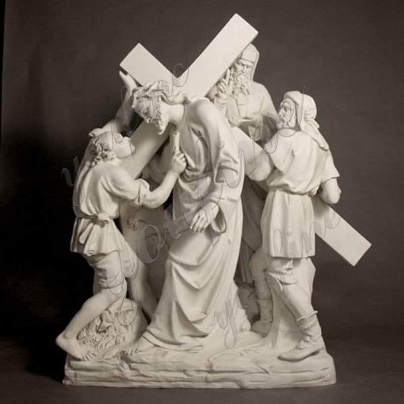 stations of the cross Jesus - YouFine Sculpture (5)