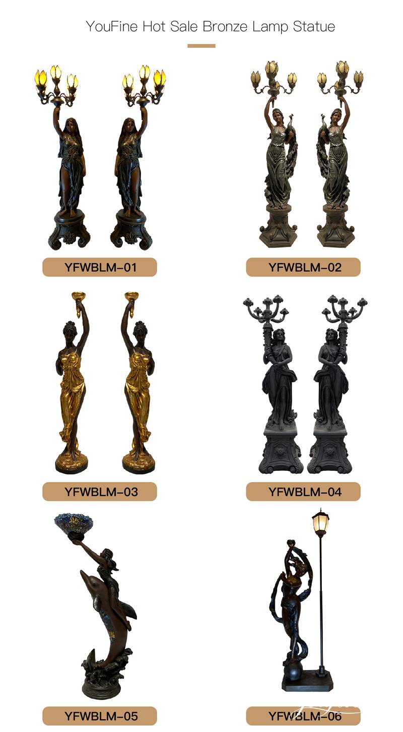 statue lamp - YouFine Sculpture (2)
