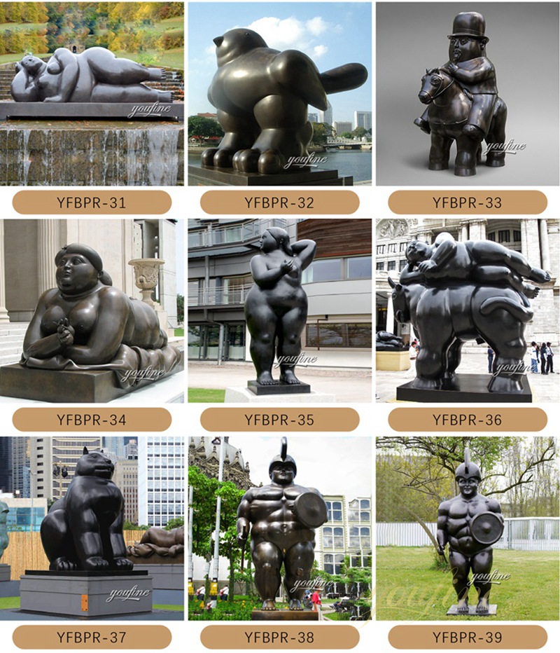 youfine bronze fat statue for sale