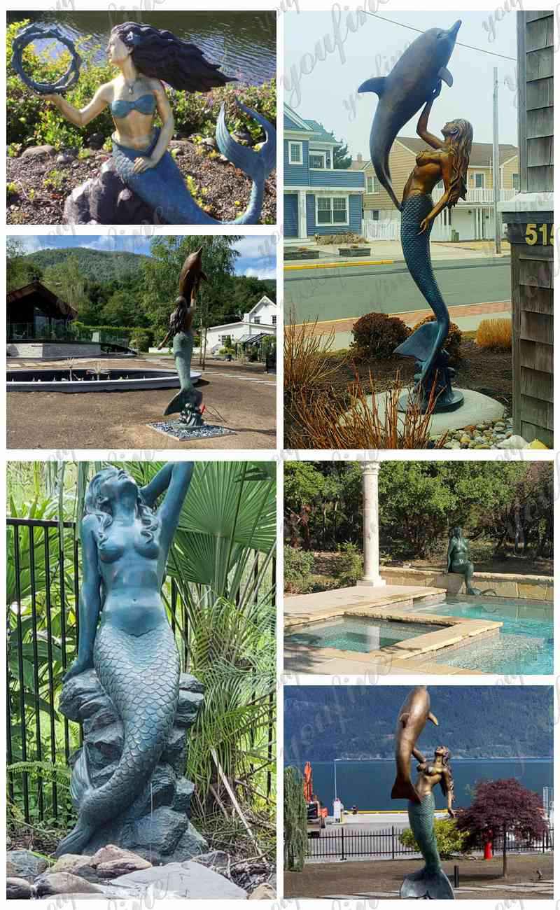 youfine bronze mermaid statue feedback
